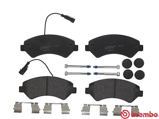 A.B.S. P 23 136 BREMBO Bremsbelagsatz, Scheibenbremse